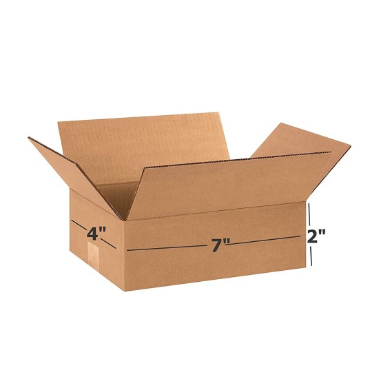 Corrugated box 7*4*2