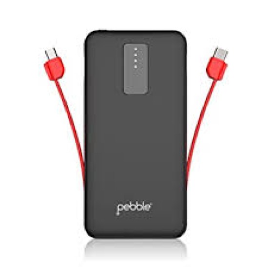 ACE+ PB66(P)  10000mAh Power Bank with Inbuilt Cable (Lightning, Type C input, Micro)