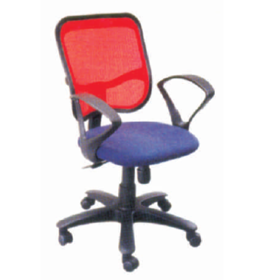 Low Back Net Chair SOC-236