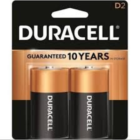 D size Battery (pack of 2)