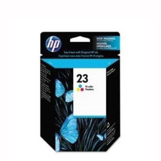 HP 23 Tri-color Inkjet Print Cartridge C1823D