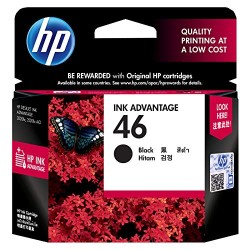 HP 46 Black Ink Advantage Cartridge CZ637AA