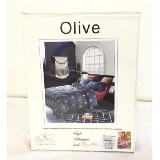 Olive Double BedSheet  Bedsheet  