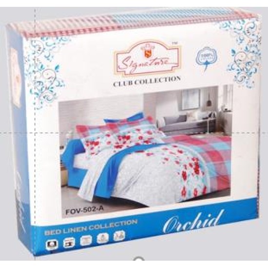 Orchid  Bedsheet  