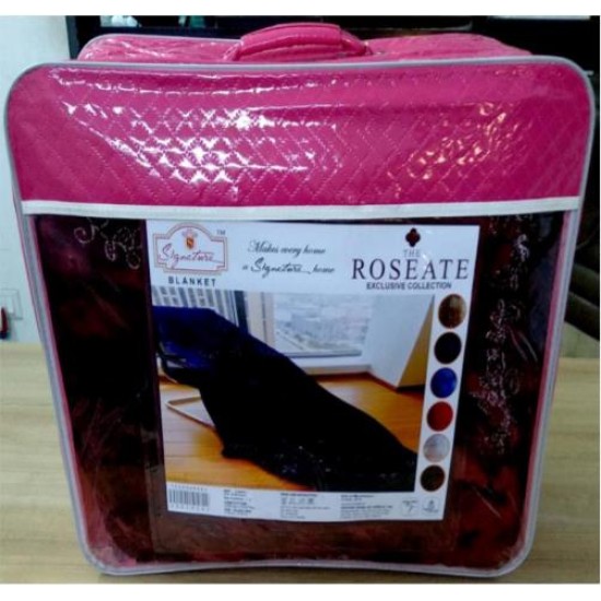 Roseate Double Bed Blanket  4.5 Kg